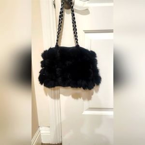 Real Rabbit Fur handbag